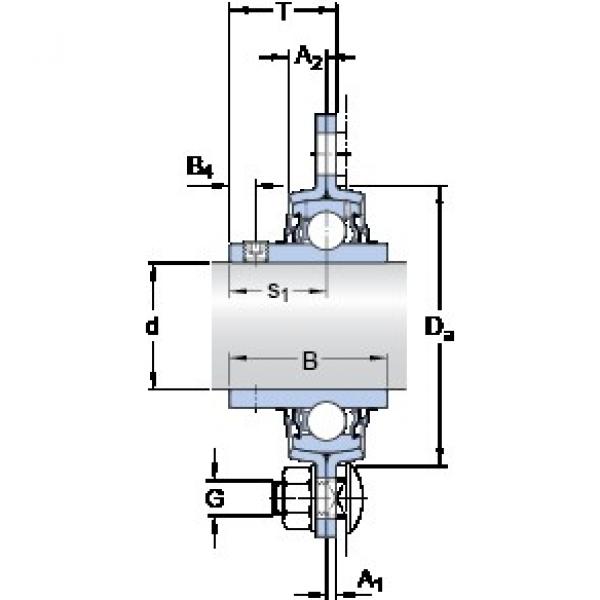 SKF PFT 1.1/4 TR تحمل وحدات #3 image